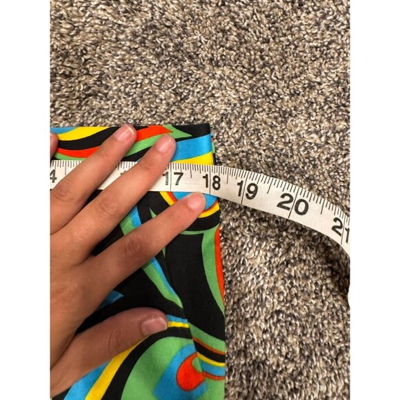 Loudmouth Golf Shorts Fits Men Black Bold Paisley Floral Geometric Sz 36 EUC - Picture 4 of 7